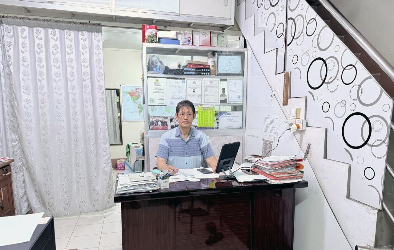U Khin Maung Aye, Managing Director of JCU Myanmar